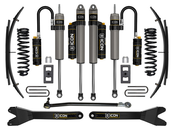 ICON 2023 Ford F250/F350 Super Duty 2.5in Stage 4 Suspension System w/ Expansion Pack - K62564RL