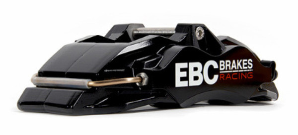 EBC Racing 17-22 Honda Civic Type-R (FK8) Black Apollo-6 Front Left Caliper - BC6103BLK-L