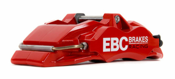 EBC Racing 17-22 Honda Civic Type-R (FK8) Red Apollo-6 Front Right Caliper - BC6103RED-R