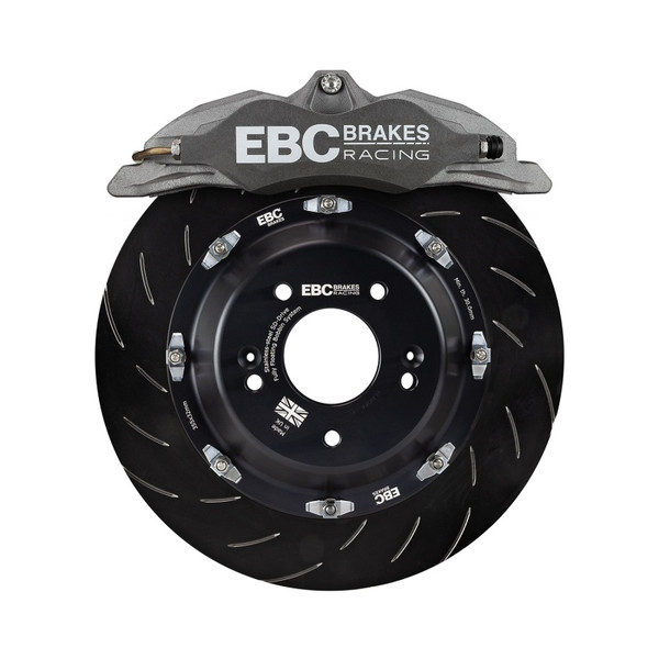 EBC Racing Universal Apollo-4 Race Spec Trailing Front Left Caliper (300mm Min 355mm Max Rotor) - BC4104R-L