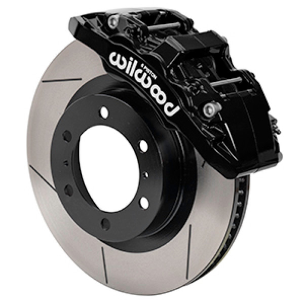 Wilwood 15-21 Toyota Tacoma Aero6-DM Front Brake Kit GT Vented 13.31 Rotor W/Lines - 140-17511