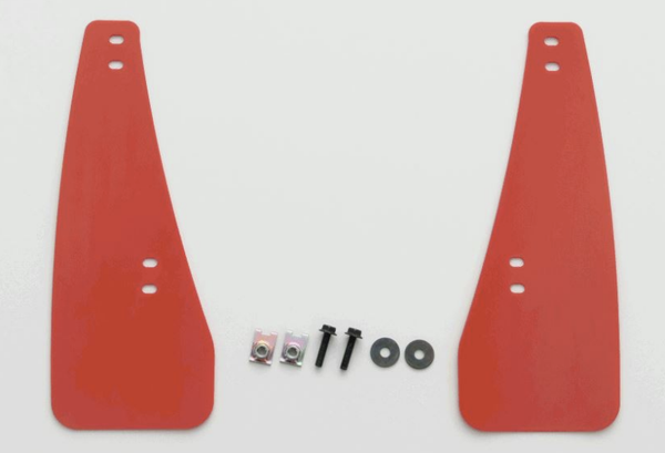 Cusco 2023+ Toyota GR Corolla (GZEA14H) AWD Front Red EVA Mud Flaps - Set of 2 - 1H1 850 FR