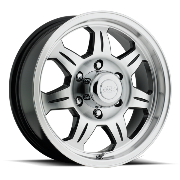 Raceline 870 Element 15x5in / 5x114.3 BP / -0.125mm Offset / 3.19mm Bore - Black & Machined Wheel - 870-55012
