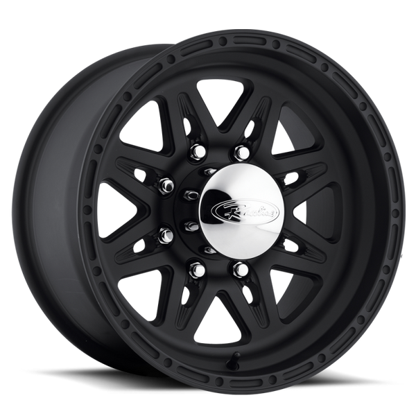 Raceline 891 Renegade 16x8in / 6x139.7 BP / 0mm Offset / 107.95mm Bore - Satin Black Wheel - 891-68060
