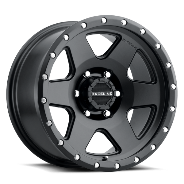 Raceline 946B Boost 18x8in / 5x114.3 BP / 35mm Offset / 72.62mm Bore - Satin Black Wheel - 946B-78012+35