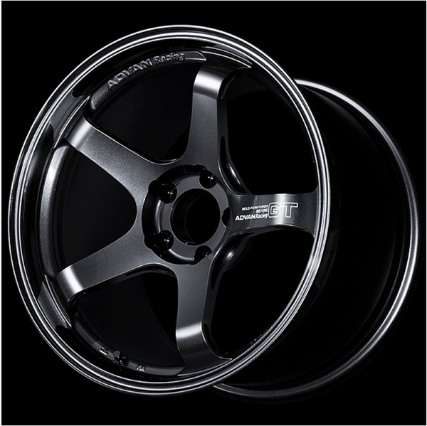 Advan GT Beyond 20x10.5 +24 5-114.3 Racing Titanium Black Wheel - YAQB0L24ETB