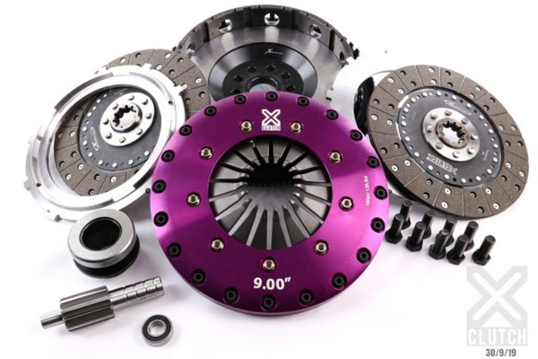 XClutch 97-03 BMW 540i Base 4.4L 9in Twin Solid Organic Clutch Kit - XKBM23545-2G