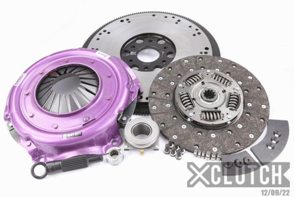 XClutch 68-70 Ford Mustang Base 7.0L Stage 1 Extra HD Sprung Organic Clutch Kit - XKFD28528-1AX