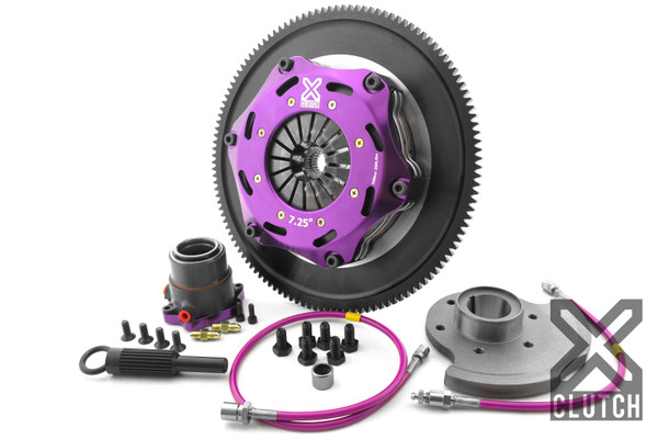 XClutch 93-95 Mazda RX-7 Touring 1.3L 7.25in Twin Solid Ceramic Clutch Kit - XKMZ18680-2E