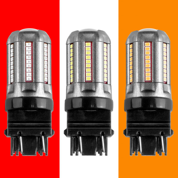 XK Glow 2pc Red 3157 Auto Bulb - XK3157-R