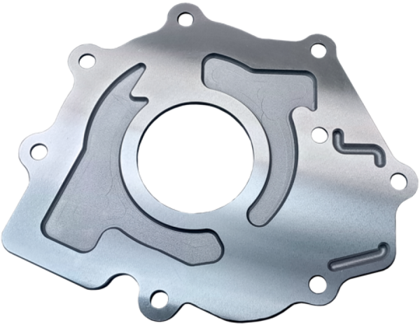 Boundary 05-14 Ford Modular Motor 3V & GT500 V8 Billet Back Plate - MM-BBP-3V
