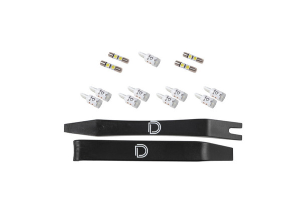 Diode Dynamics 11-21 Jeep Grand Cherokee Interior LED Kit Cool White Stage 2 - DD0508