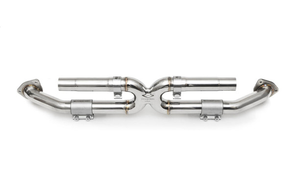 Fabspeed Porsche 991 Carrera Center Muffler Bypass X-Pipe (Non-Valved Exhaust)(2012-2016)