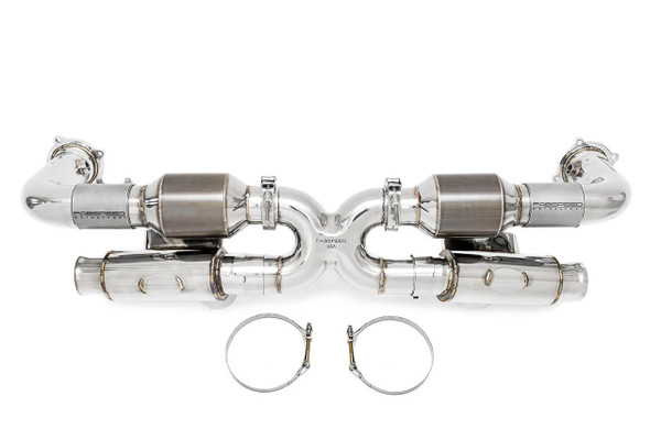 Fabspeed Porsche 993 Turbo Modular Sport Catalytic Converter X-Pipe (1995-1998)