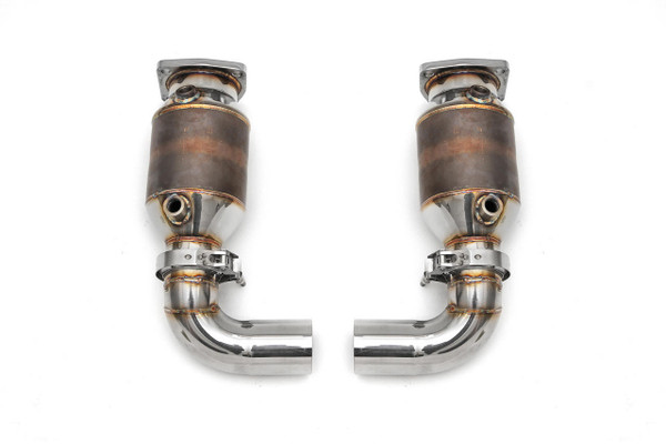 Fabspeed Porsche 997.2 Turbo / Turbo S Sport Catalytic Converters (2010-2012)
