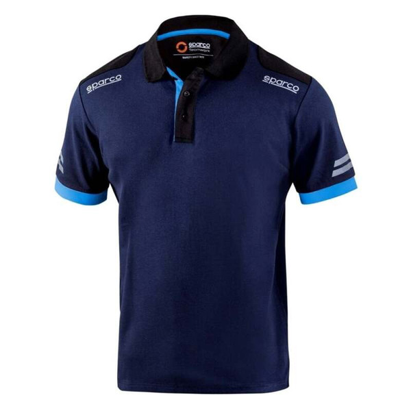 Sparco Polo TW XXL - Navy/Blue - 02415BMAZ5XXL