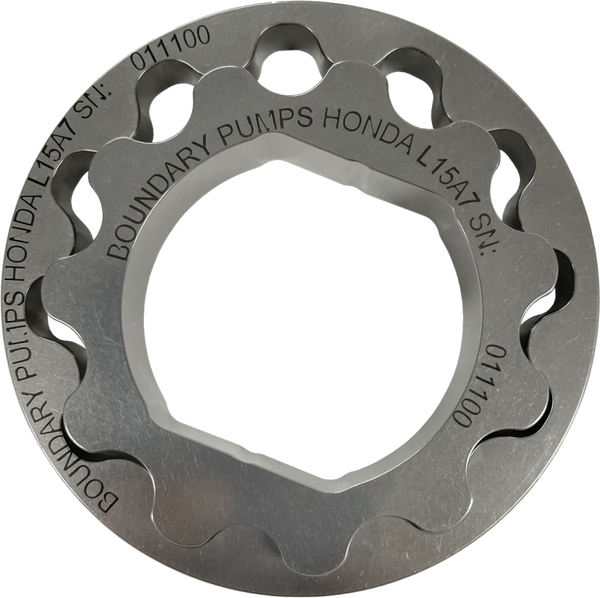 Boundary 09-16 Honda L15 A7 Engines High Flow Billet Oil Pump MartenWear Treated Gear - L15A7-OPG-M