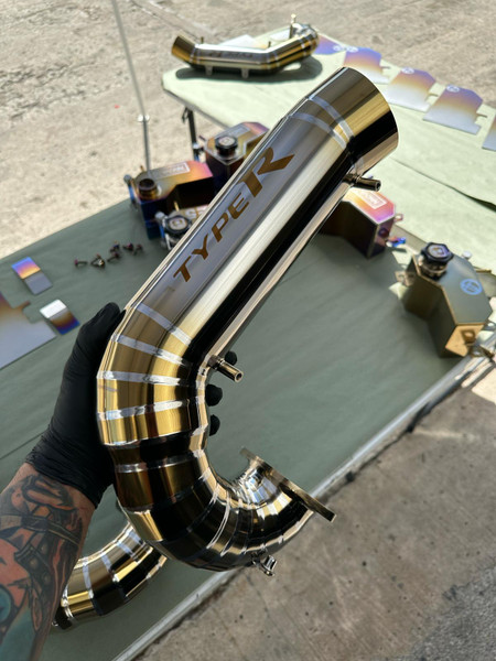 Innovatig 3.5 Titanium Turbocharger Inlet Pipe Kit Honda Civic Type R 2023 (FL5)