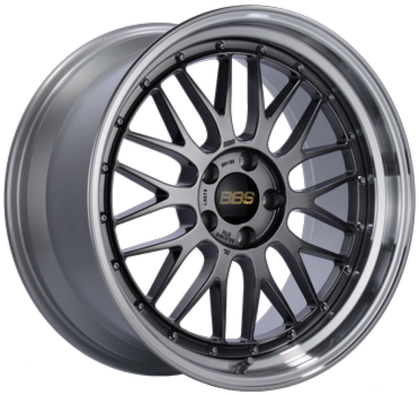 BBS LM 21x10.5 5x112 ET10 Diamond Black Wheel 82mm PFS Required - LM462DBPK
