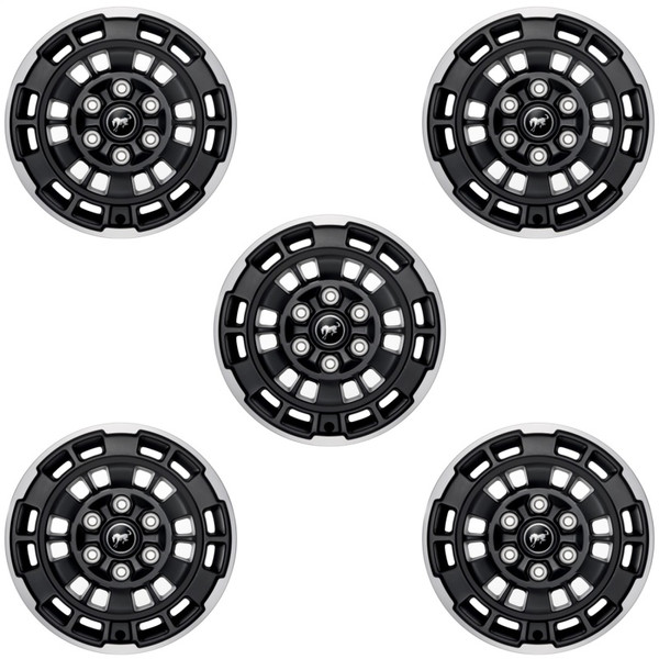 Ford Racing 21-24 Bronco 17in x 8.5in Machined Face Wheel Kit - M-1007K-P1785MBM