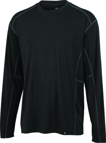 FIRSTGEAR Base Layer Shirt Lightweight Long-Sleeve Dark Grey - Large - 527588