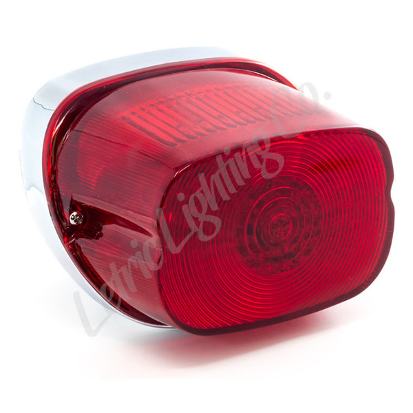 Letric Lighting 84-98 OEM Sq Back Model Squareback LED Taillight - Red - LLC-SQTL-RT