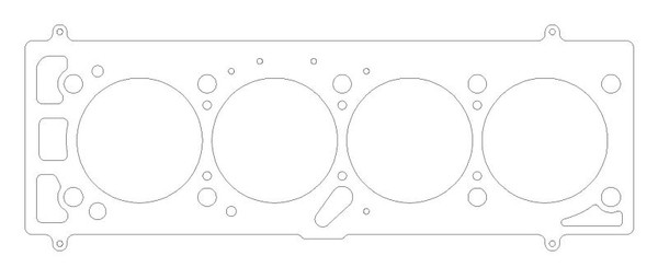 Cometic 76-85 Porsche 924 88mm .050 inch MLS Head Gasket - C4542-050