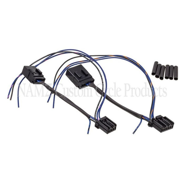 NAMZ 14-23 V-Twin Road King Plug-N-Play Front Turn Sig Tap Harness (Turn Sig/Passing Lights) - N-FTTH-04