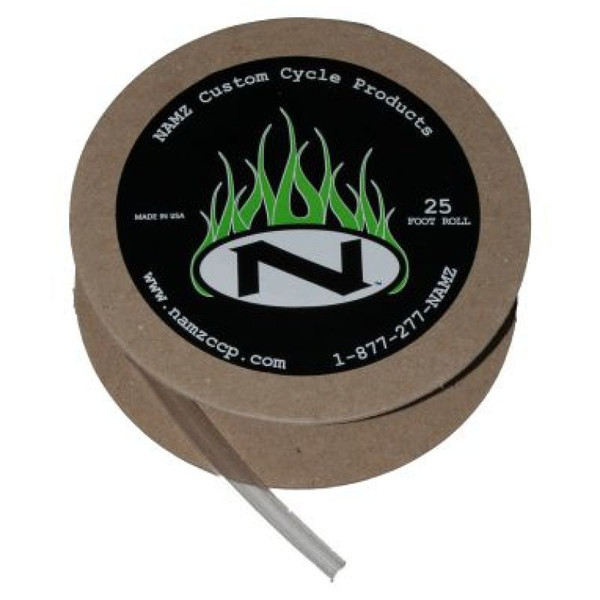 NAMZ Clear Heatshrink 2-1 Ratio 25ft. Spool (3/8in. ID) - NCCR-2504