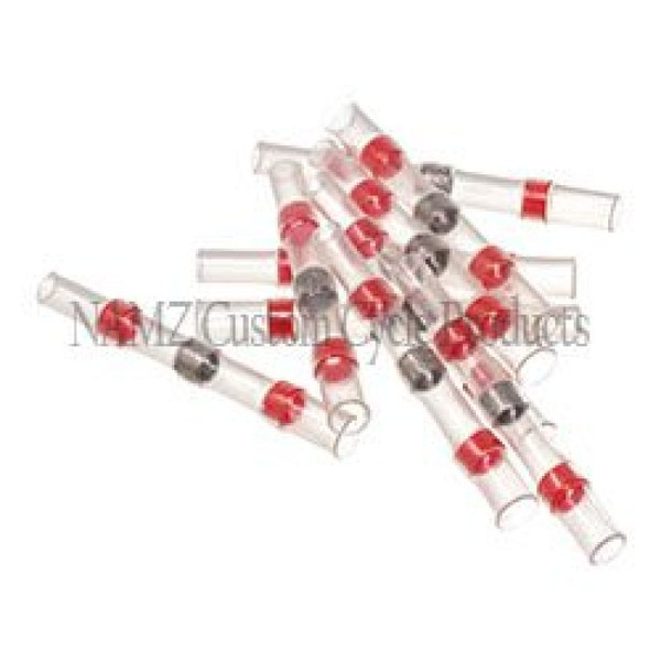 NAMZ Heat Shrinkable Butt Splice w/Low Temp Solder Terminals 22-18 AWG (10 Pack) - NIS-9002
