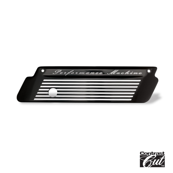 Performance Machine  Latch Plate Set Fluted  - Contrast Cut - 0200-2001-BM