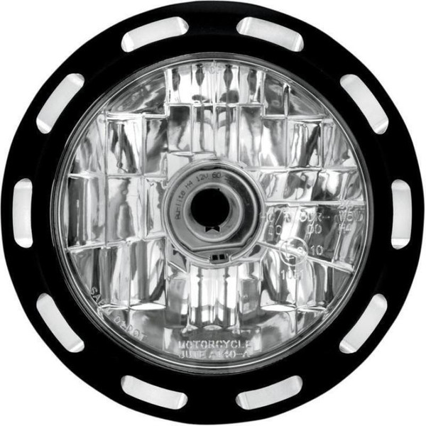 Performance Machine Apex Headlight Assembly 5-3/4in  - Contrast Cut - 0207-2004APX-BM