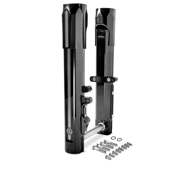 Performance Machine Leg Assembly 2014-Up Touring  - Contrast Cut - 0208-2174-BM