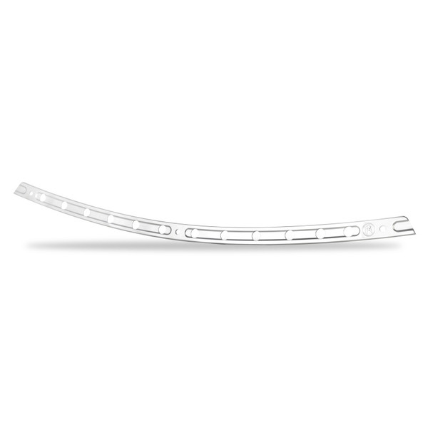 Performance Machine Windscreen Trim Assy Holeshot - Chrome - 0209-2016HST-CH