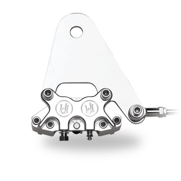 Performance Machine Rear Brake 125x4R x 11.5in Dsc - Chrome - 1272-0052-CH