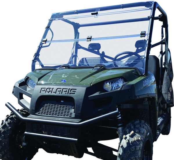 QuadBoss 2013 Polaris Ranger Crew 800 Windbreak Folding Windshield - 375785