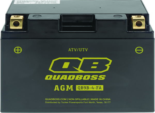 QuadBoss 06-20 Yamaha YFM700R Raptor Maintenance-Free AGM Battery - 401380