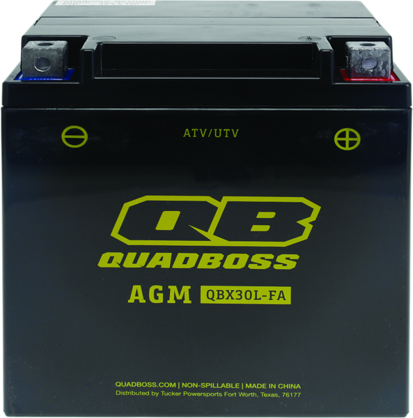 QuadBoss 09-19 Arctic Cat Prowler 1000 Maintenance-Free AGM Battery - 401387