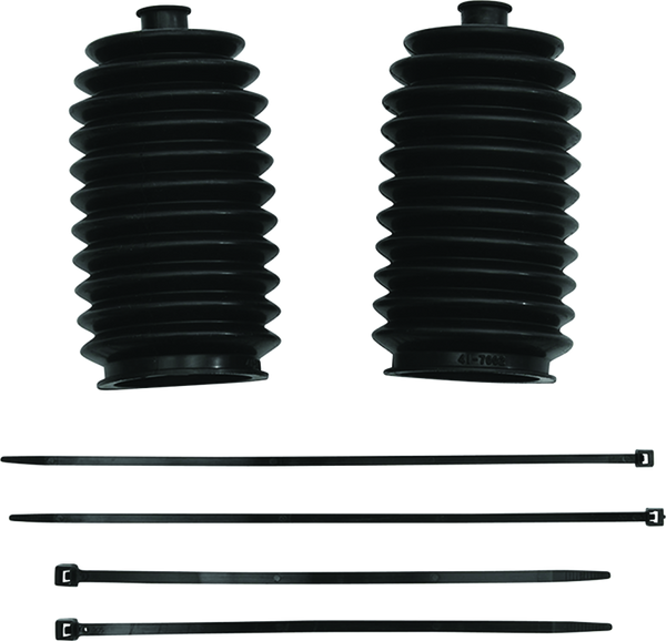 QuadBoss 17-19 Polaris ACE 500 Steering Rack Tie Rod Assembly Kit - Replacement Race Boot - 420679