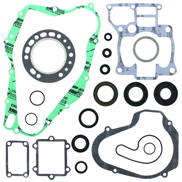 QuadBoss 87-92 Suzuki LT250R QuadRacer Complete Gasket Set w/ Oil Seal - 564008