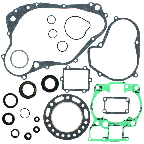 QuadBoss 88-90 Suzuki LT500R QuadRacer Complete Gasket Set w/ Oil Seal - 564009