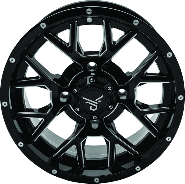 QuadBoss Barbwire 14X7 - 5+2 - 4/110 - Milled - 608573