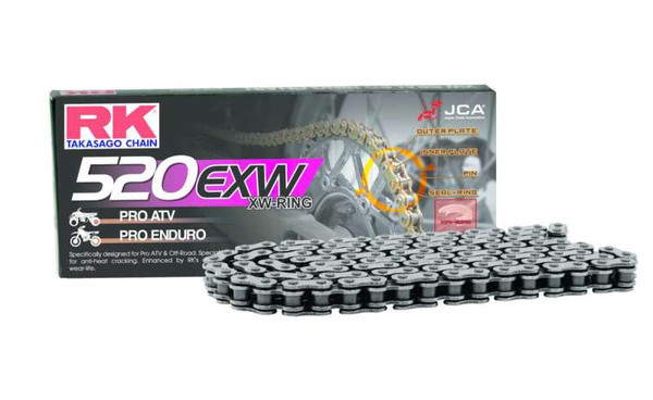 RK Chain 520EXW-98L XW-Ring - Natural - 520EXW-98