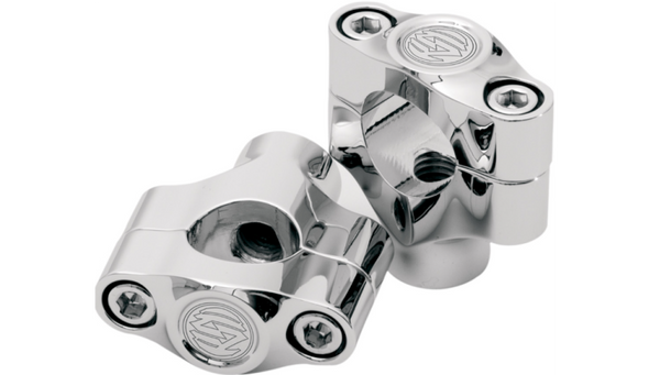 Roland Sands Design Riser Moto 1-1/2 Tall - Chrome - 0208-2030-CH