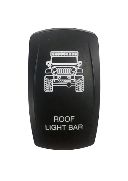 Spod JK Roof Light Bar Rocker Switch - VVPZCJK-512R