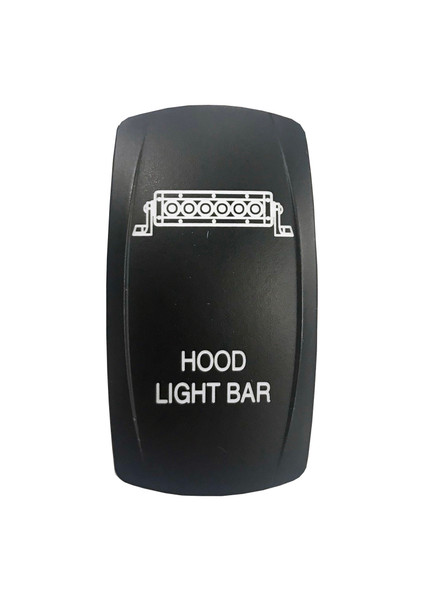 Spod Hood Light Bar Rocker Switch - VVPZCS6-HLB