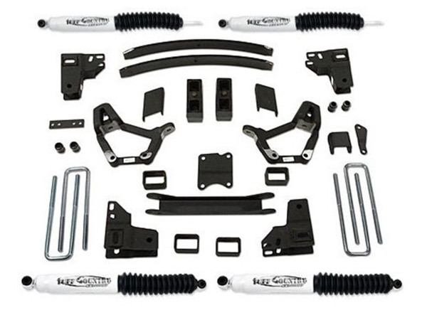 Tuff Country 86-89 4Runner 4in Lift Kit (w/2.5in Wide Rear U-Bolts SX8000) - 54800KN