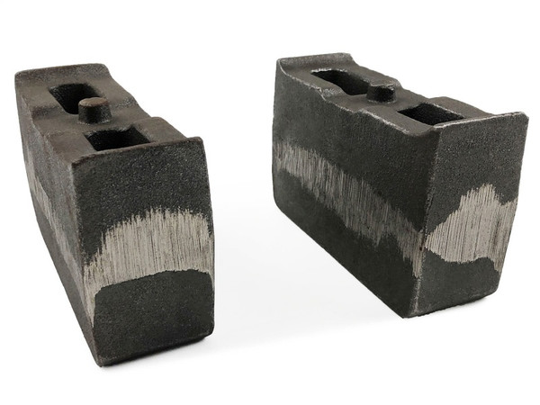 Tuff Country 01-10 Chevy Silverado 2500HD/3500 4wd 4in Cast Iron Lift Blocks Pair - 79059