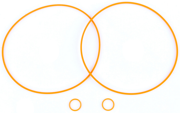 Twin Power 08-16 Big Twin CVO Models Base Seal Set Replaces H-D 11907 - 043192