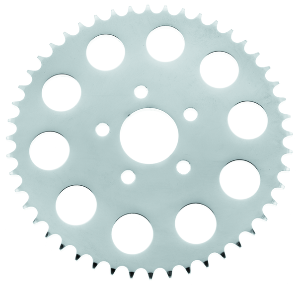 Twin Power 86-92 XL Chrome Disc Brake Rear Sprocket Replaces H-D 41470-86 48 Tooth Flat - 490970